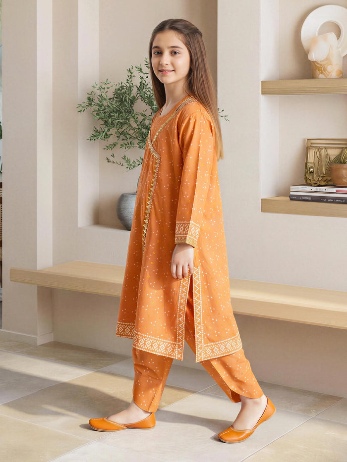 Azure Lawn Slub — 2 Piece